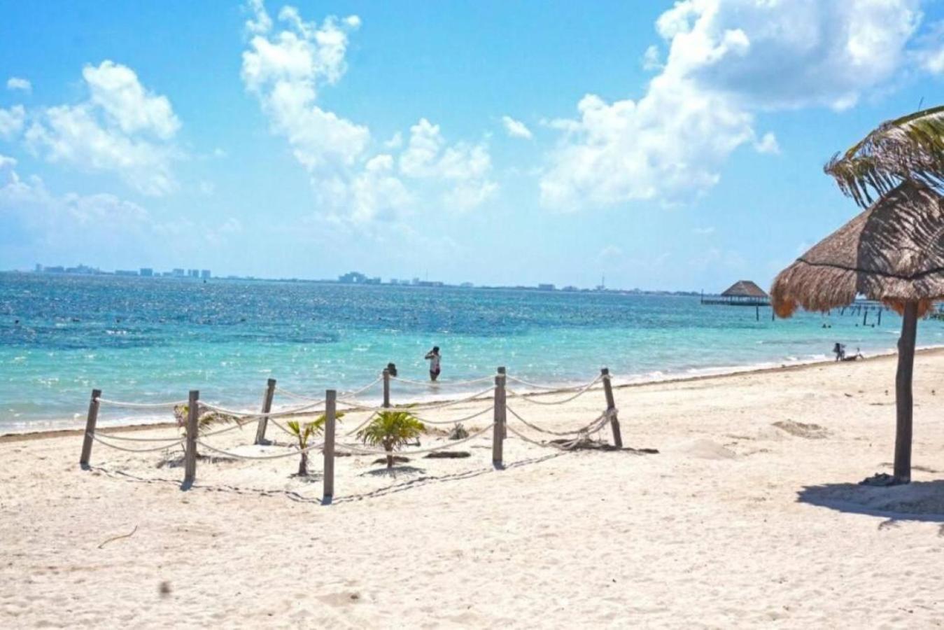Beautiful Home By The Beach - 3Bedrooms, 2.5Baths Cancún Exteriör bild